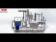 Trommel Ibc 200l, die Einheit abfüllt
